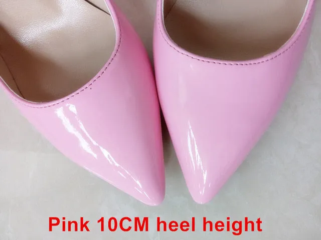 12CM High Heels Shoes Woman High Heels Pumps Wedding Bridal Shoes