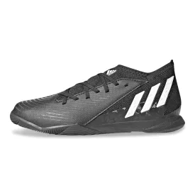 adidas Jr. Predator Edge .3 Indoor Soccer Shoes (Core Black)