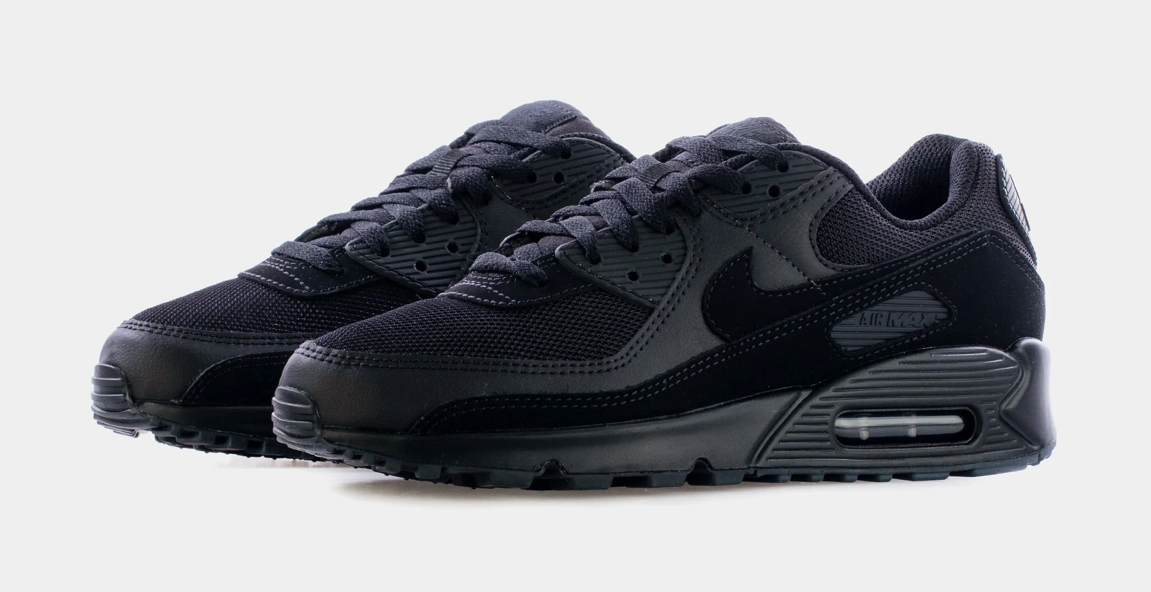 Air Max 90 Mens Running Shoe (Black/Black)