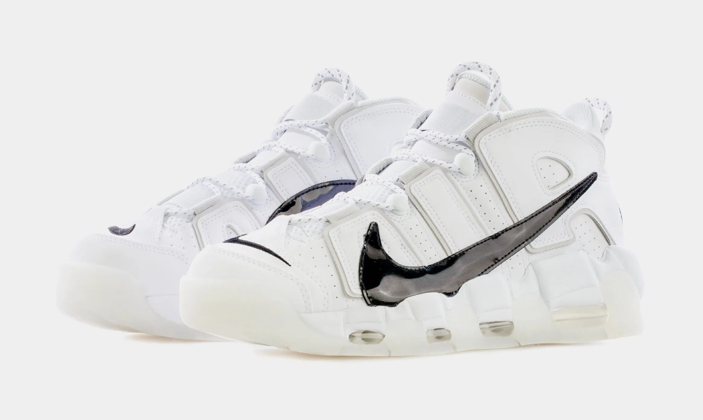 Air More Uptempo Copy Paste Mens Basketball Shoes (White)