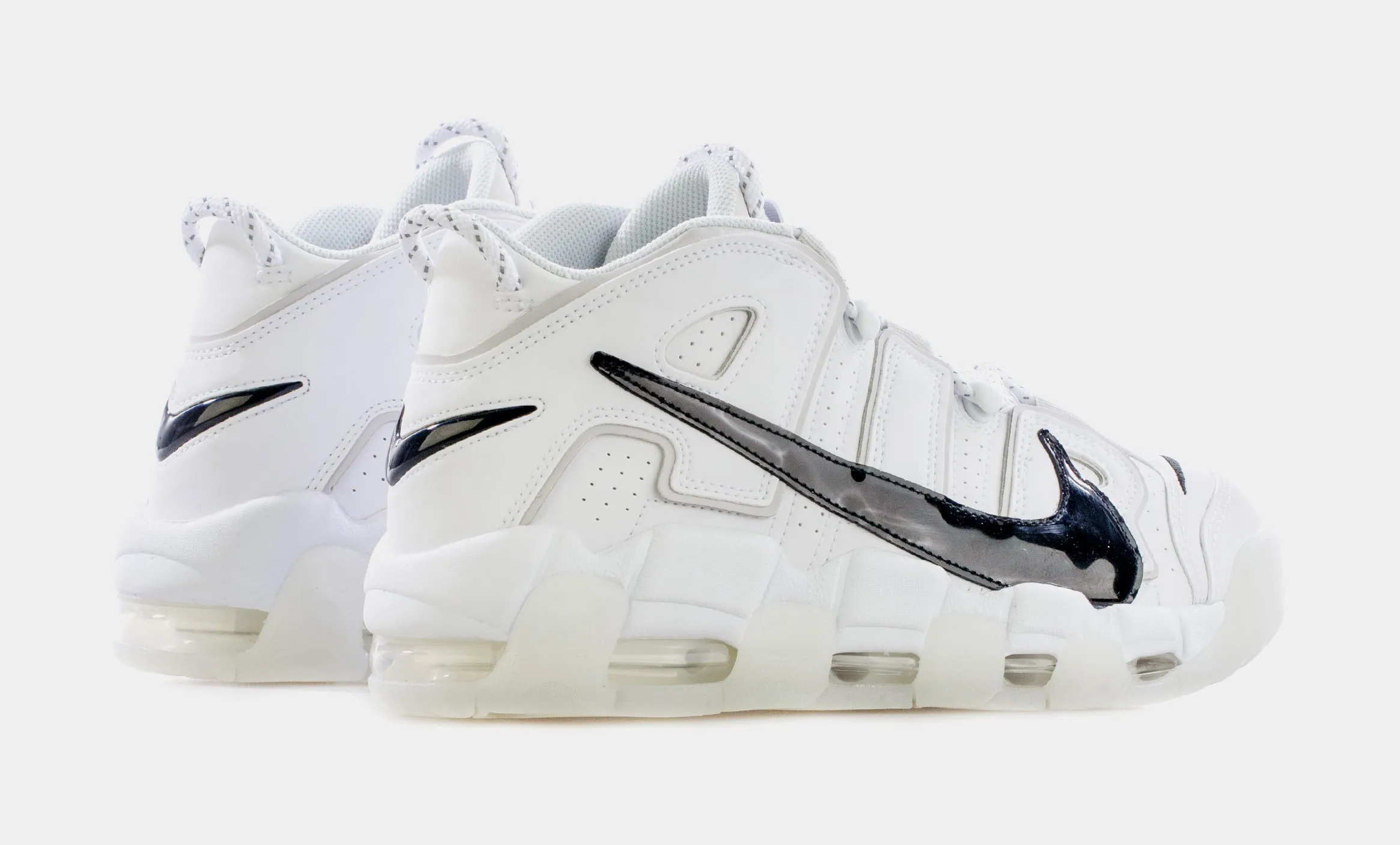 Air More Uptempo Copy Paste Mens Basketball Shoes (White)