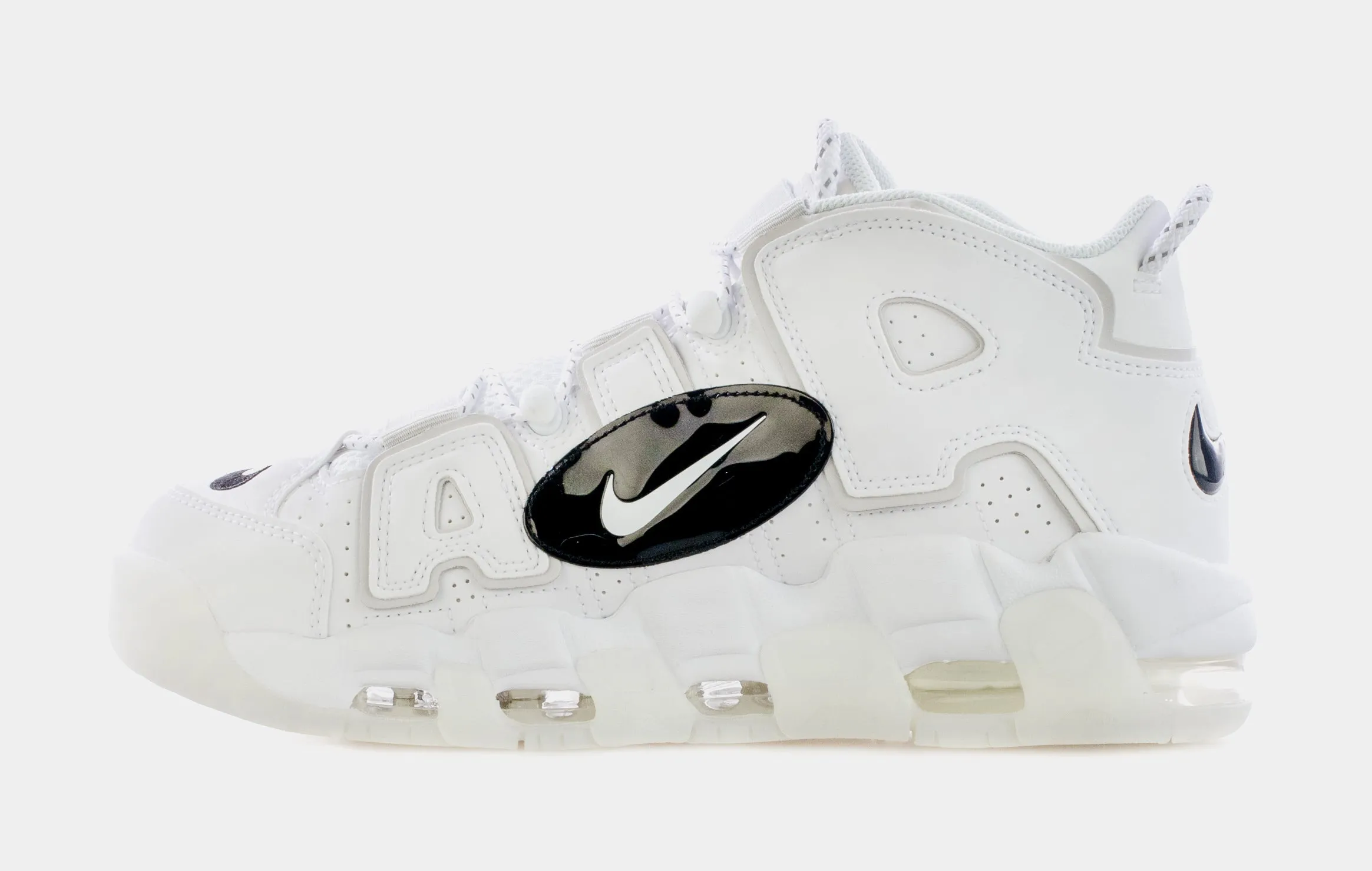 Air More Uptempo Copy Paste Mens Basketball Shoes (White)