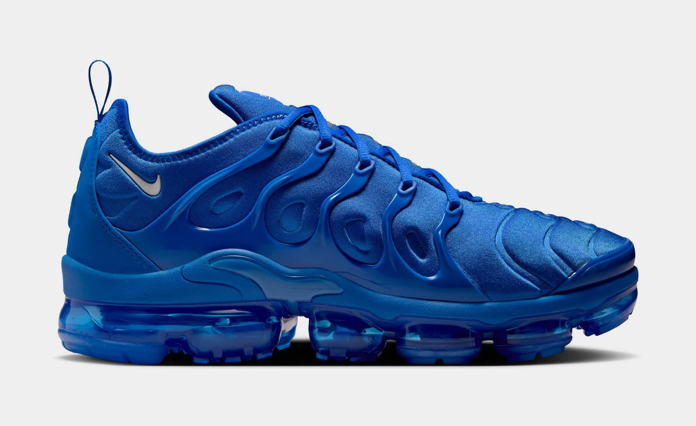 Air Vapormax Plus Mens Running Shoes (Game Royal/Metallic Silver/White)