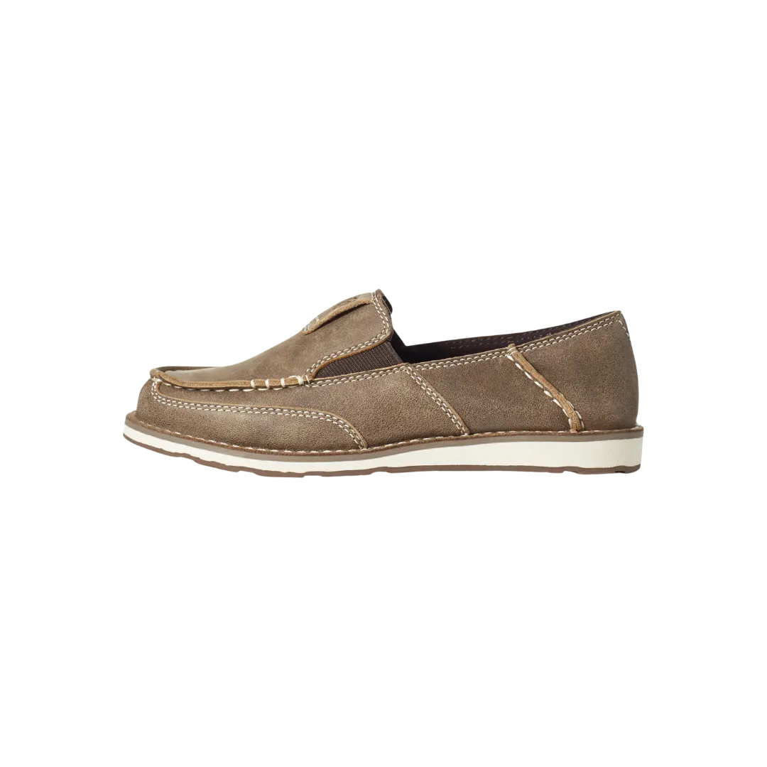 Ariat Kid's Brown Bomber Cruiser Slip On Casual Shoes