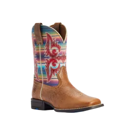 Ariat Kid's Lonestar Western Ridge Tan Boot