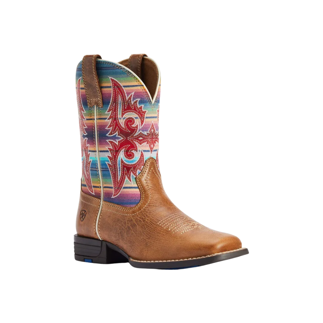 Ariat Kid's Lonestar Western Ridge Tan Boot