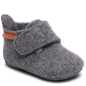 Bisgaard Indoor Shoes Wool Grey