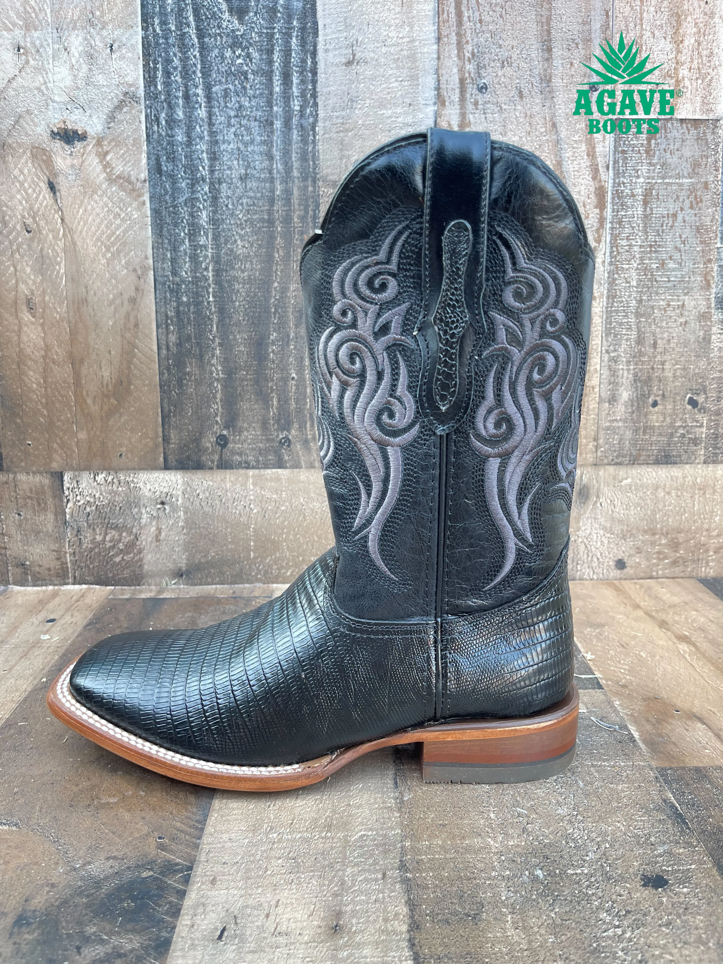 BLACK LIZARD | MEN SQUARE TOE WESTERN COWBOY BOOTS