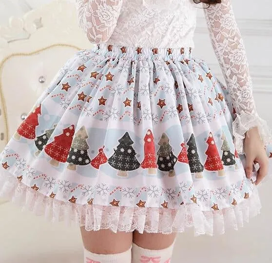 Christmas Lolita Skirt