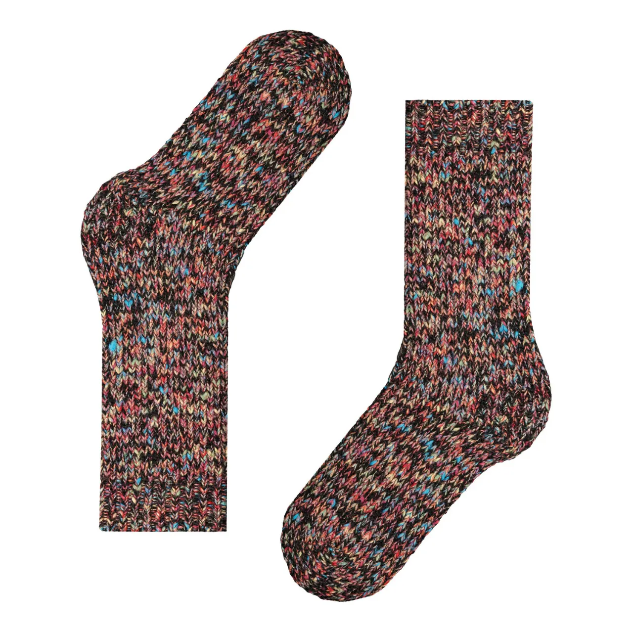 Color Flakes Women Boot Socks