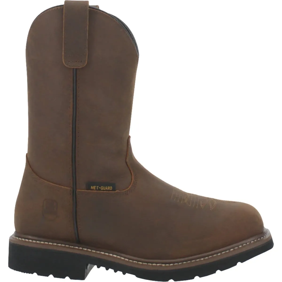 Dan Post Men's Joist Composite Toe Met Guard Leather Work Boot - Brown