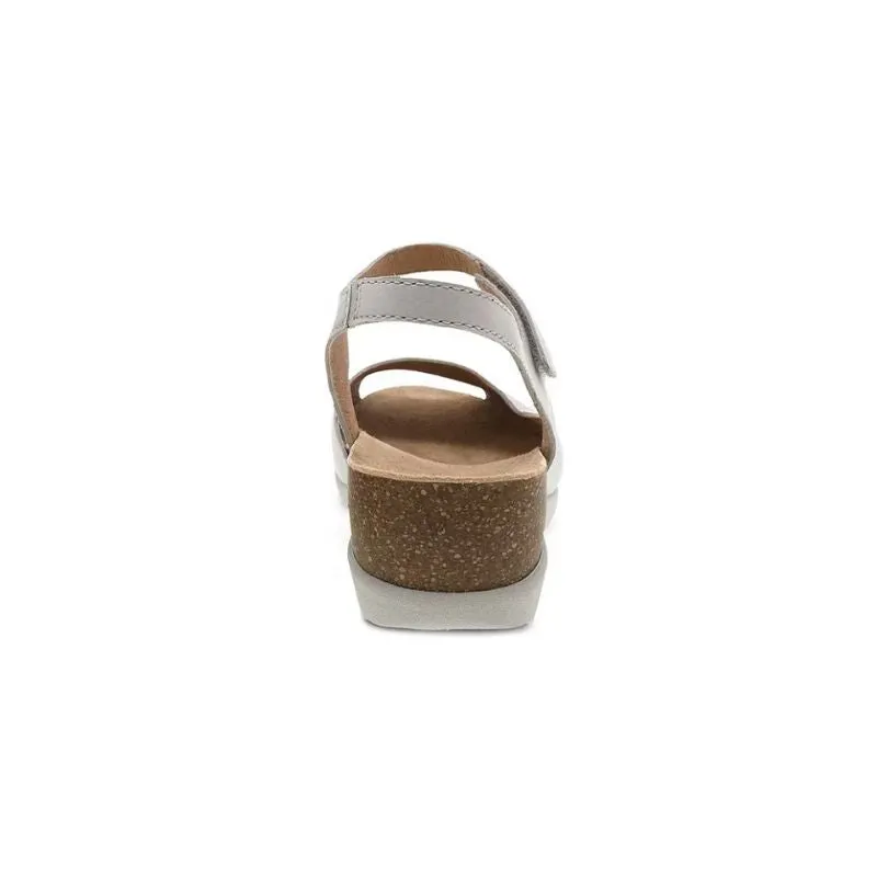 Dansko Marcy Milled Nunuck Ivory Women's Sandals