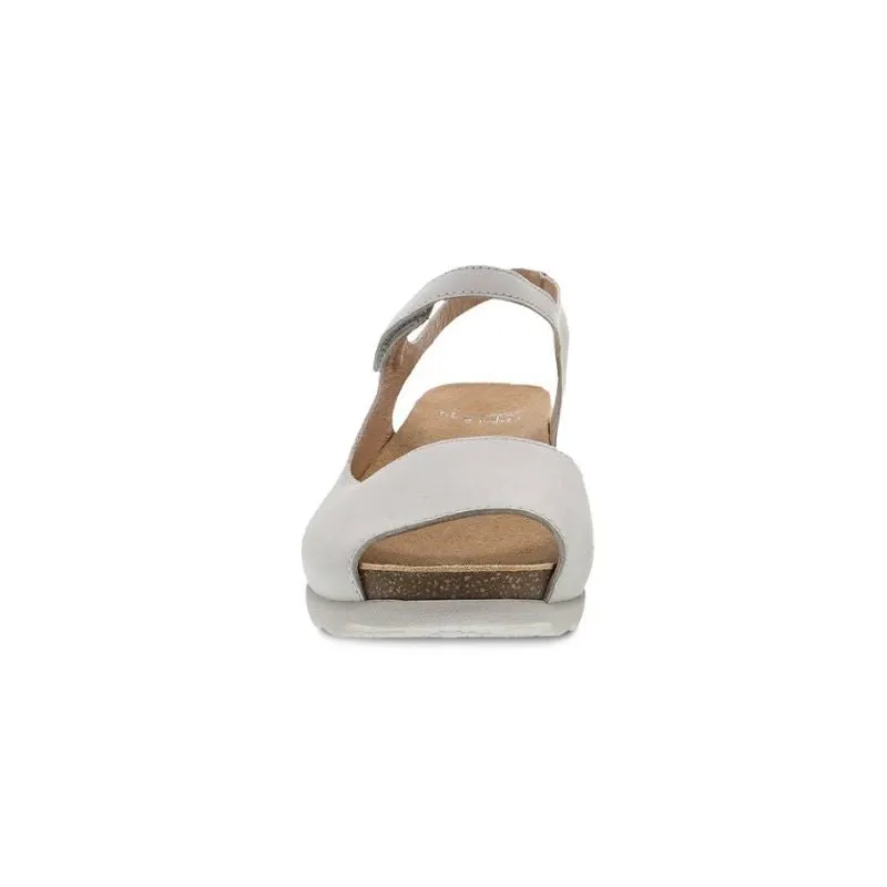 Dansko Marcy Milled Nunuck Ivory Women's Sandals