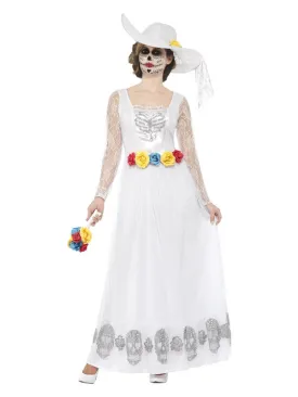 Day of the Dead Skeleton Bride Costume