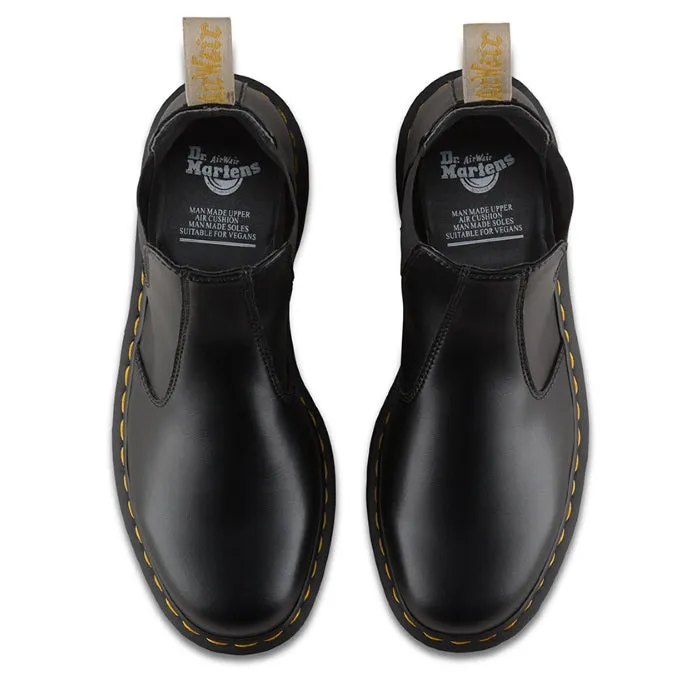 Dr Martens -Vegan 2976 Chelsea Boot Black Felix Rub Off Boot