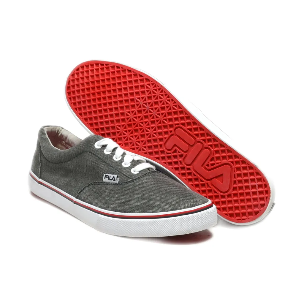 Fila Low-Top Sneakers Canvas Grey Colour For Men