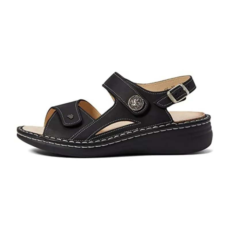 Finn Comfort Barbuda Sirio Black Women's Sandals