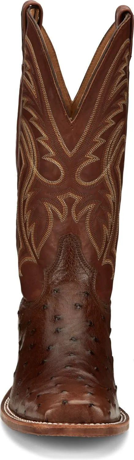 Justin 13in Mens Bourbon Jacinto Leather Cowboy Boots