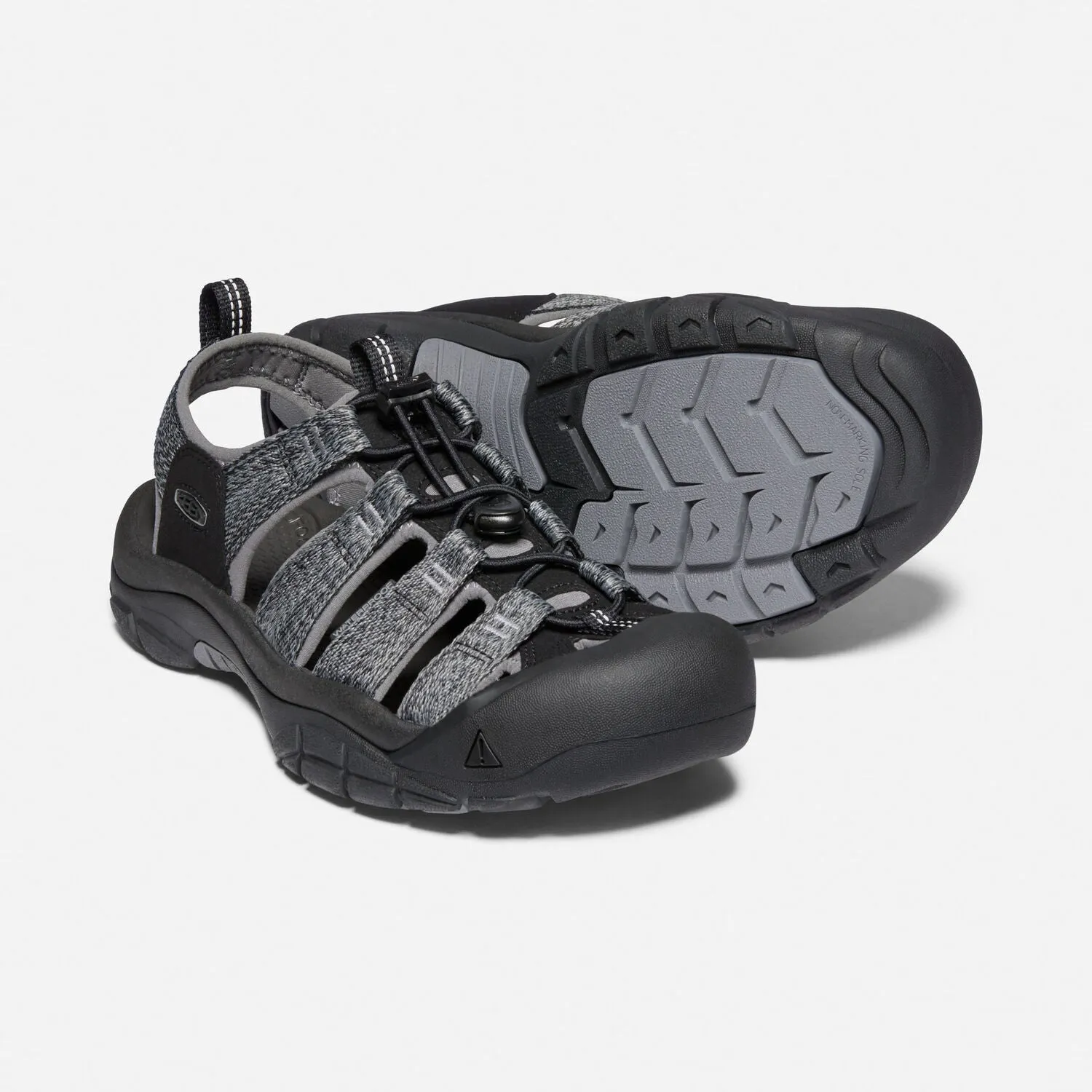 Men's Keen Newport H2 Color: Black/Steel Grey