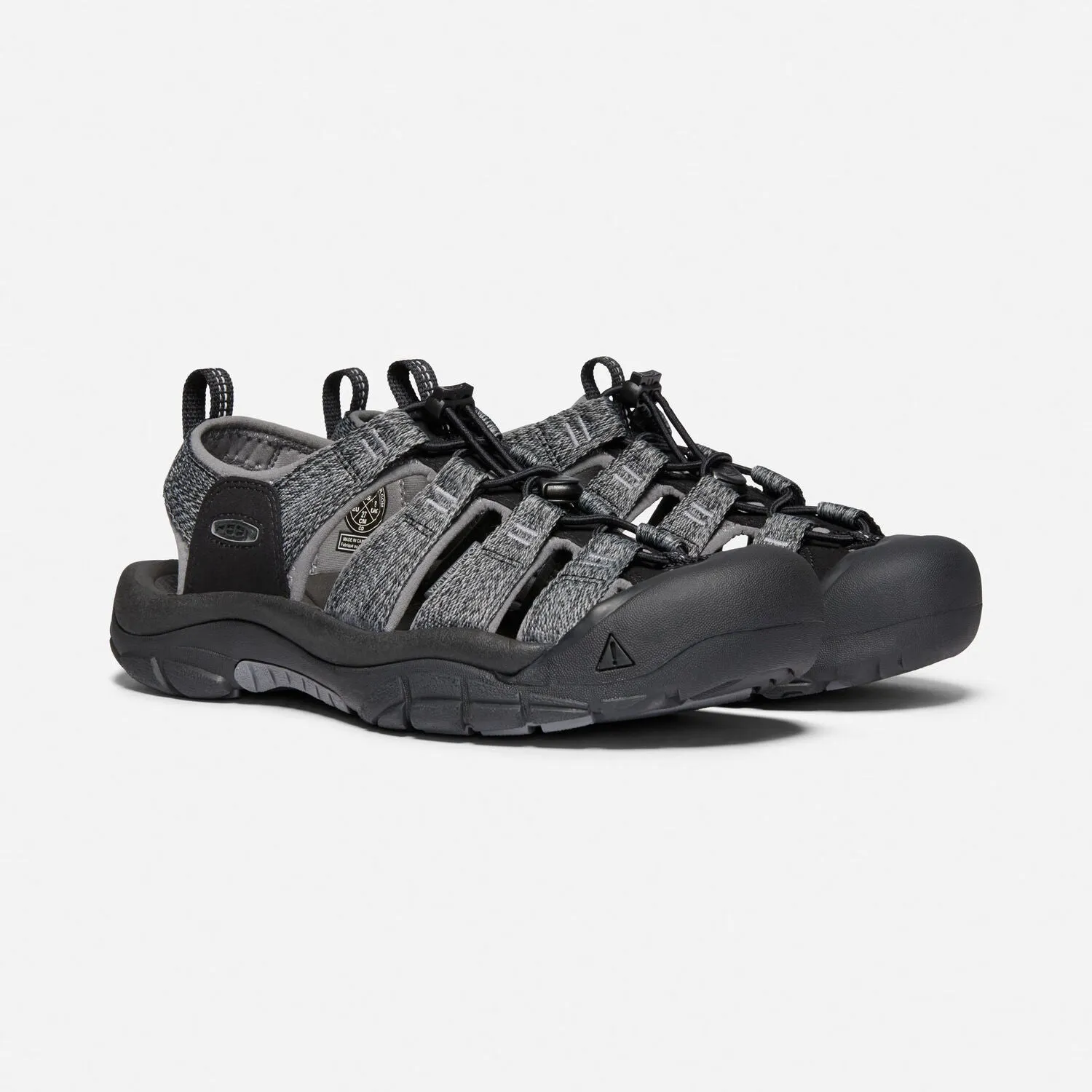 Men's Keen Newport H2 Color: Black/Steel Grey