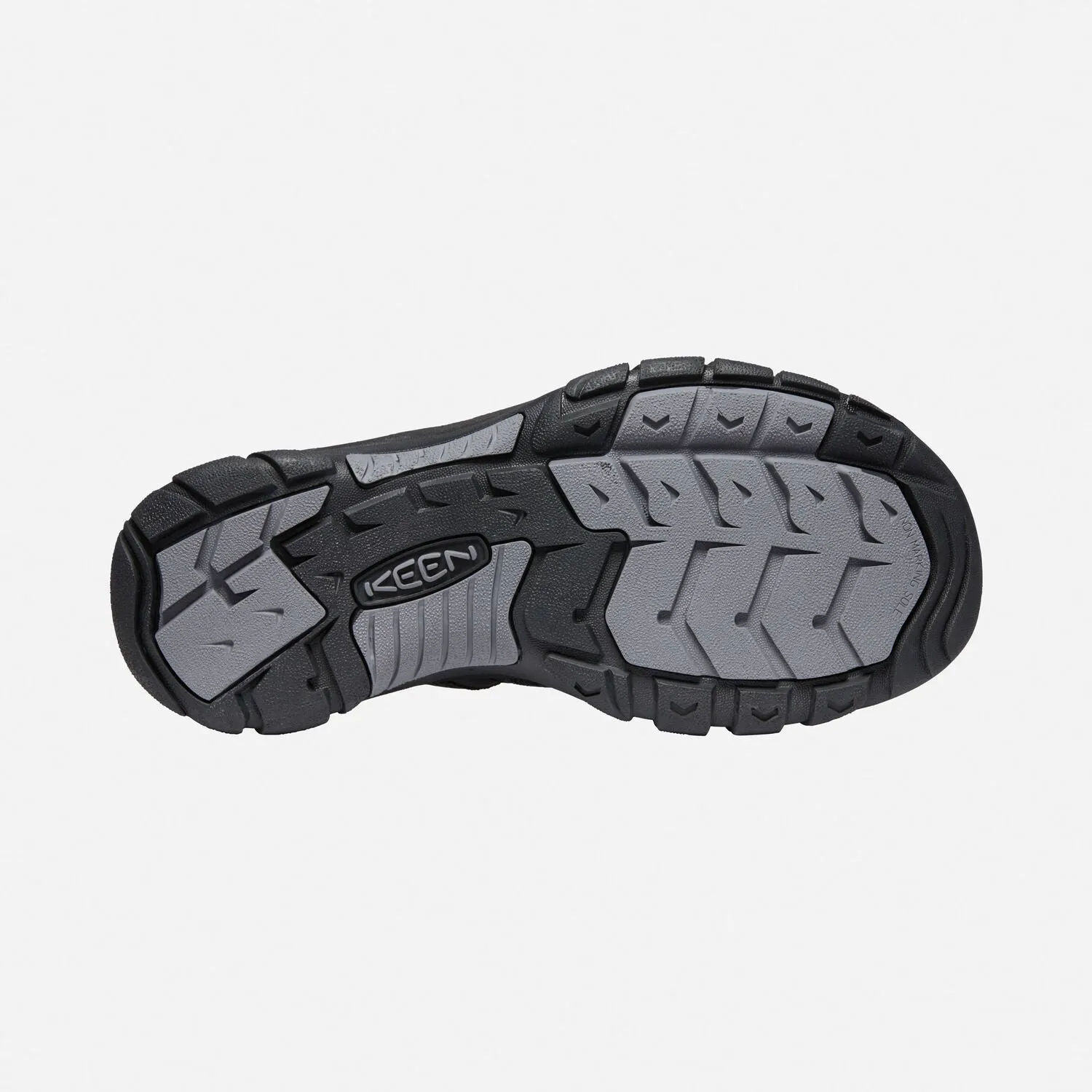 Men's Keen Newport H2 Color: Black/Steel Grey