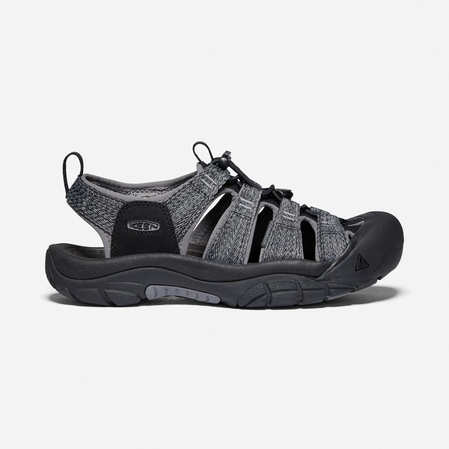 Men's Keen Newport H2 Color: Black/Steel Grey