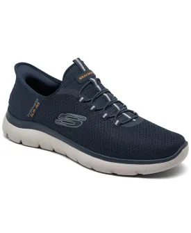 Men's Summit Slip-on - High-End Casual Sneaker from Finish Line Skechers blue