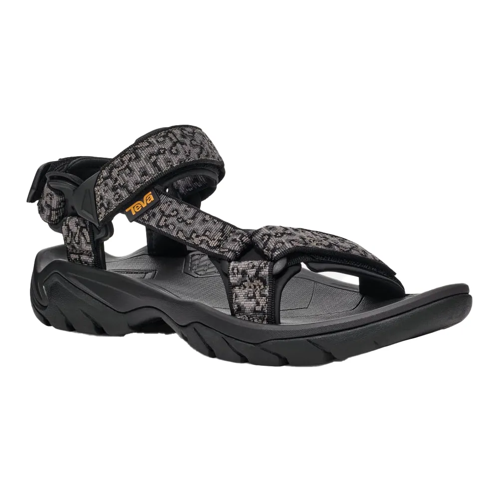 Men's Teva Terra FI 5 Universal Hiking Sandal Color: Magma Black/ Grey