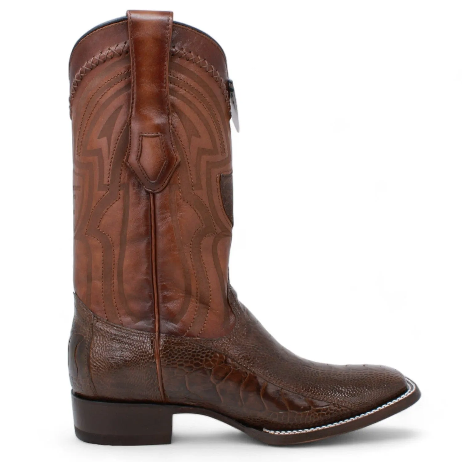 Men's Wild West Ostrich Leg Ranch Toe Boot 2824L0507