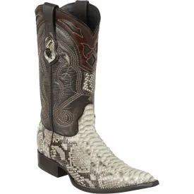 Men's Wild West Python Skin 3X Toe Boot 2955749