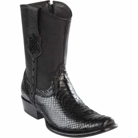 Men's Wild West Python Skin Dubai Toe Short Boot 279B5705