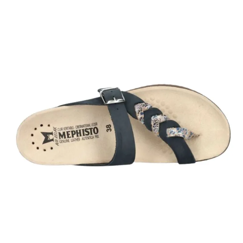 Mephisto Heleonore Navy Women's Sandals