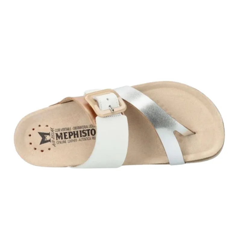 Mephisto Madeline Silver Women's Sandals