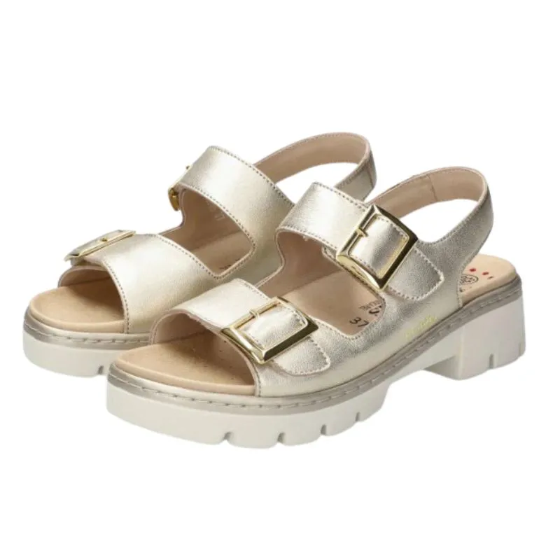 Mephisto Mobils Amira Gold Charm Women's Sandals