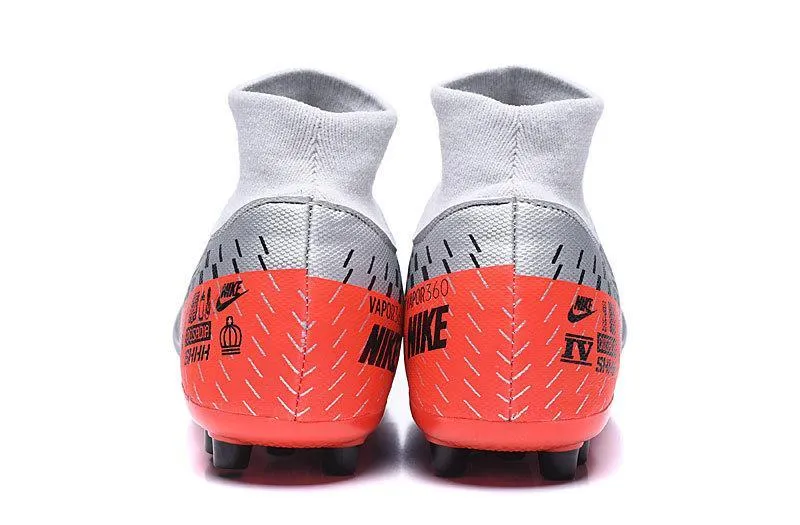 Nike Superfly 7 Academy CR7 AG Soccers Cleats Shoes Red Grey