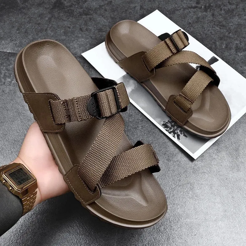 OCW Men Casual Orthopedic Sandals Rubber Arch Support Sole