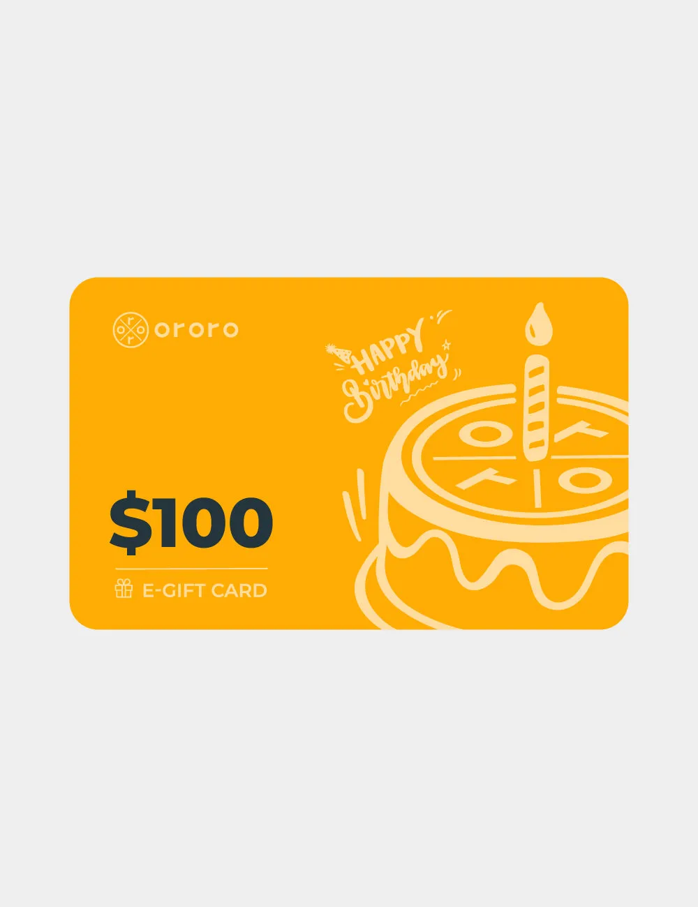 ORORO E-Gift Card