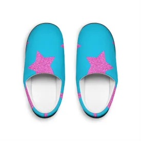 Pink Stars - Inovax Women's Indoor Slippers