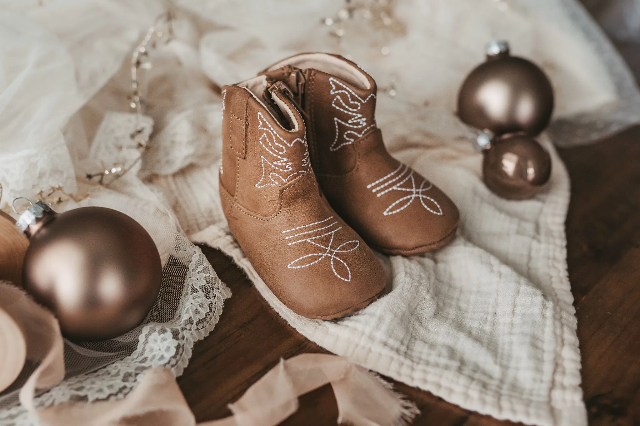 Pre-Order Love Bug Cowboy Boot {Premium Leather}