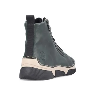 Rieker 45920-54 Green Women's Ankle Boots