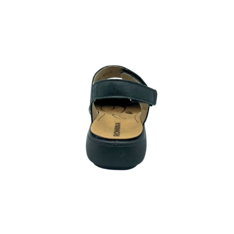 Romika Ibiza 77 Black Women's Sandals