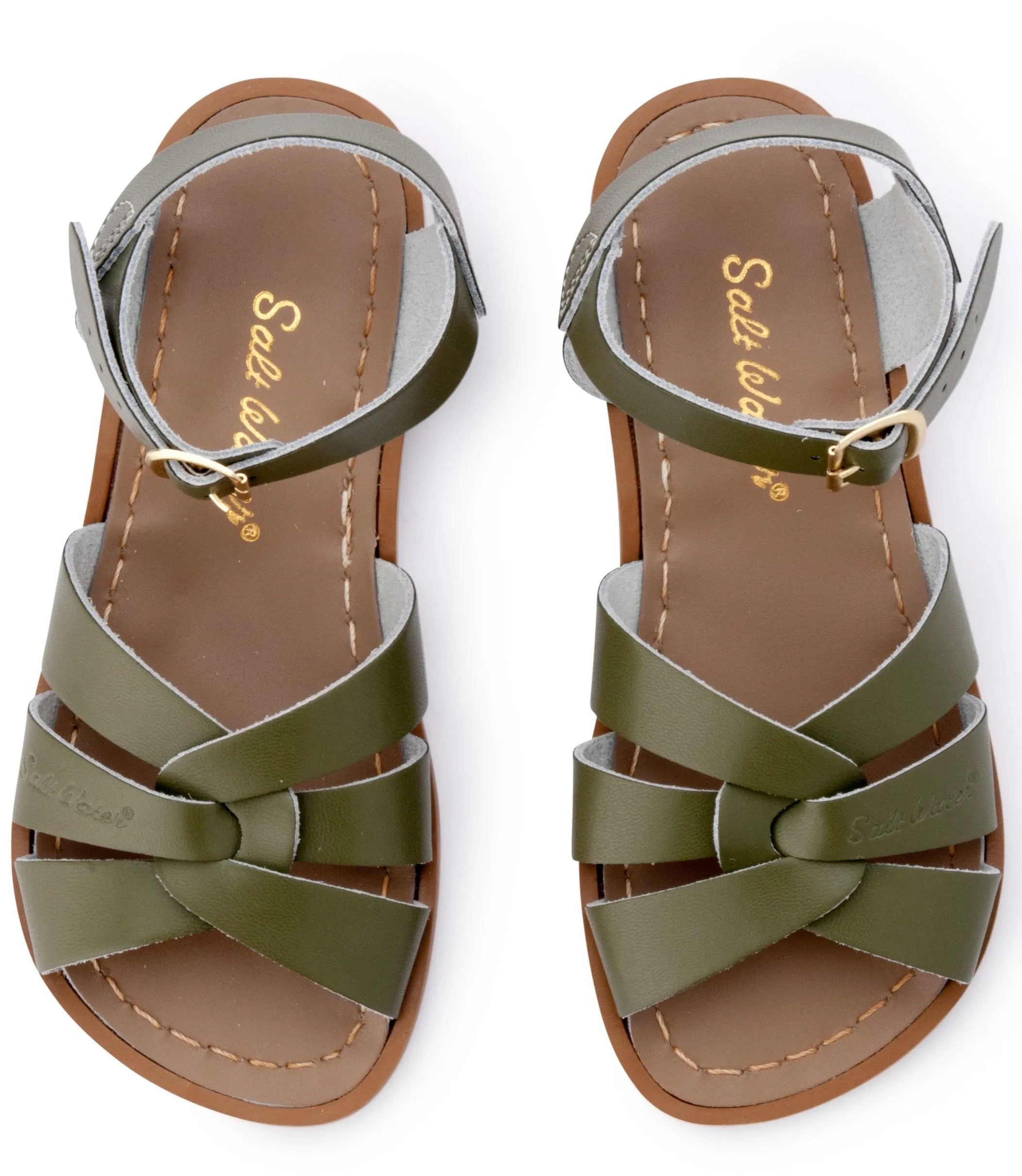 Salt Water Sandals - Childrens - Olive