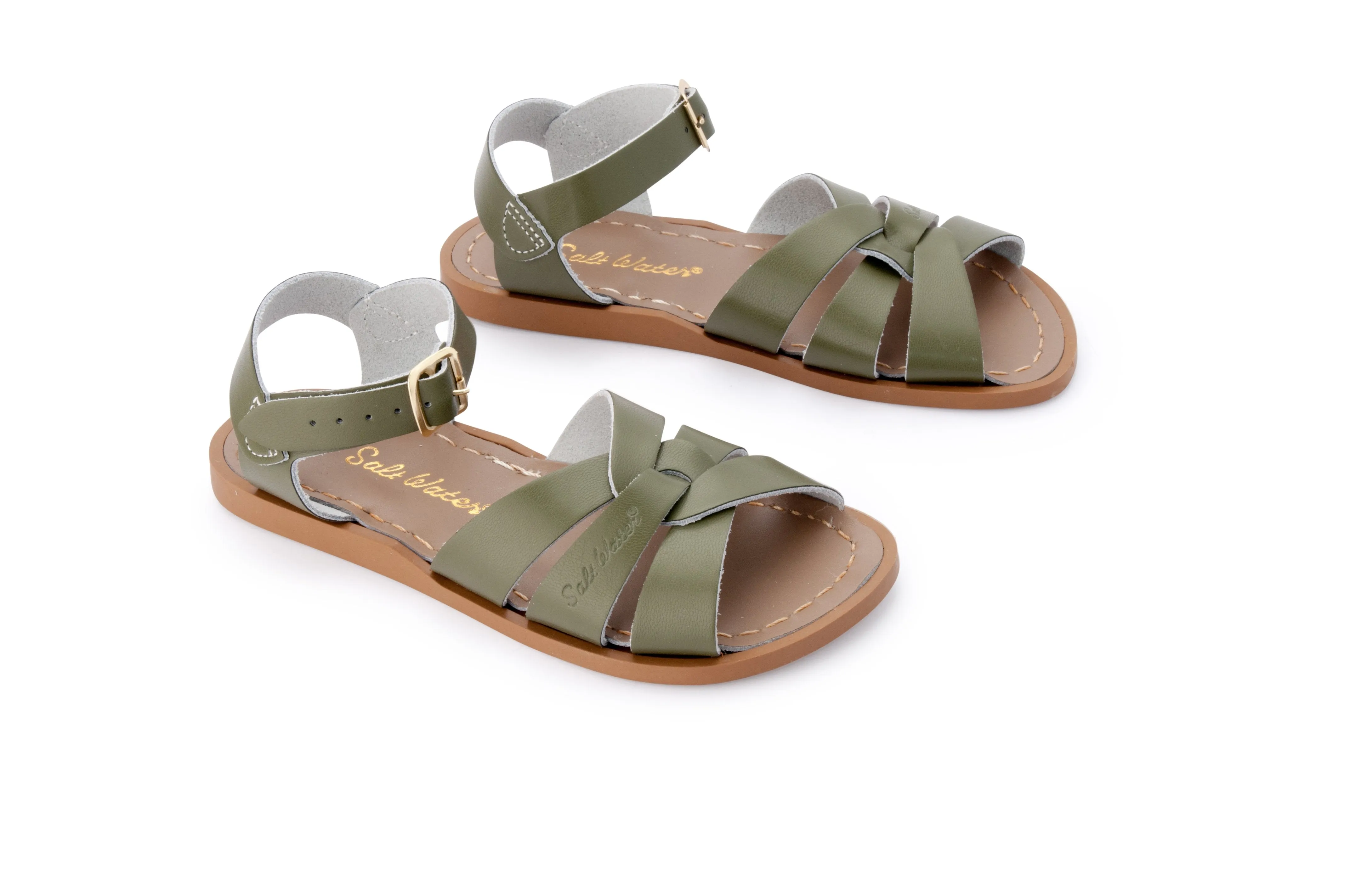 Salt Water Sandals - Childrens - Olive