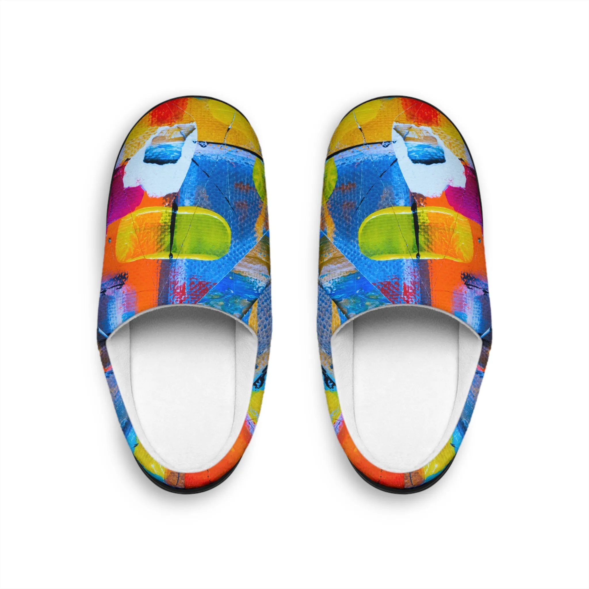 Square Colors - Inovax Women's Indoor Slippers