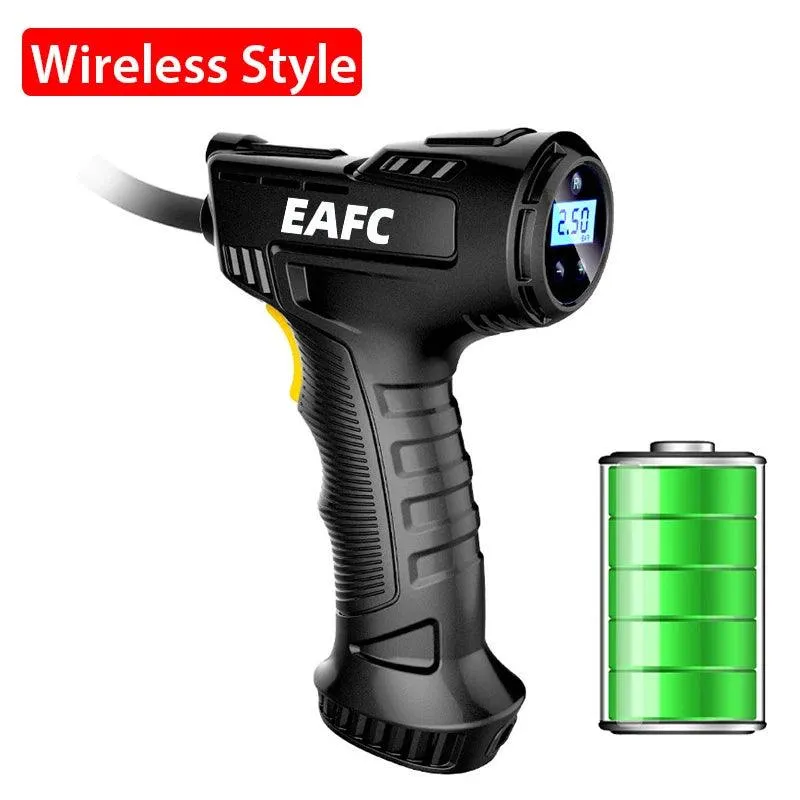 Wireless Handheld Air Pump | Electric Car Tire Inflator | Compact and Portable 120W