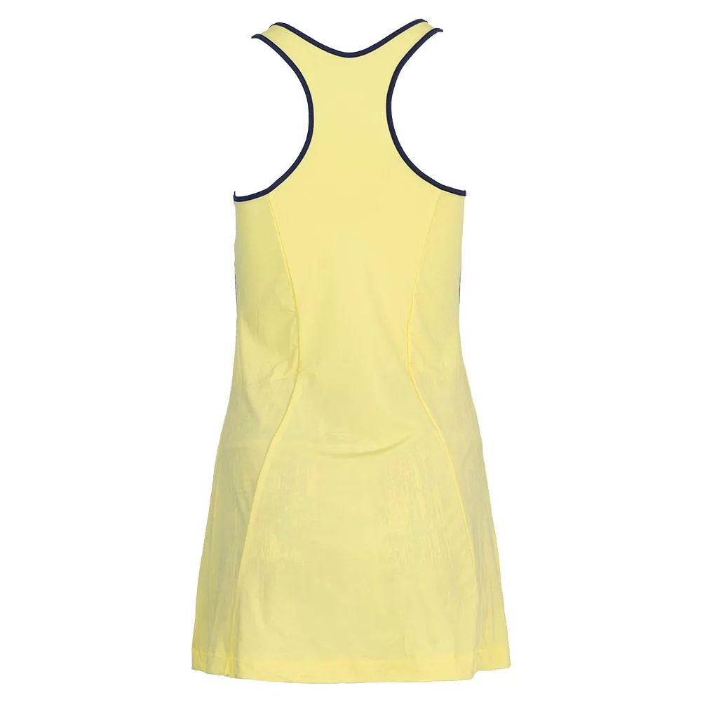 Women's Alley Sold Tennis Dress Yellow