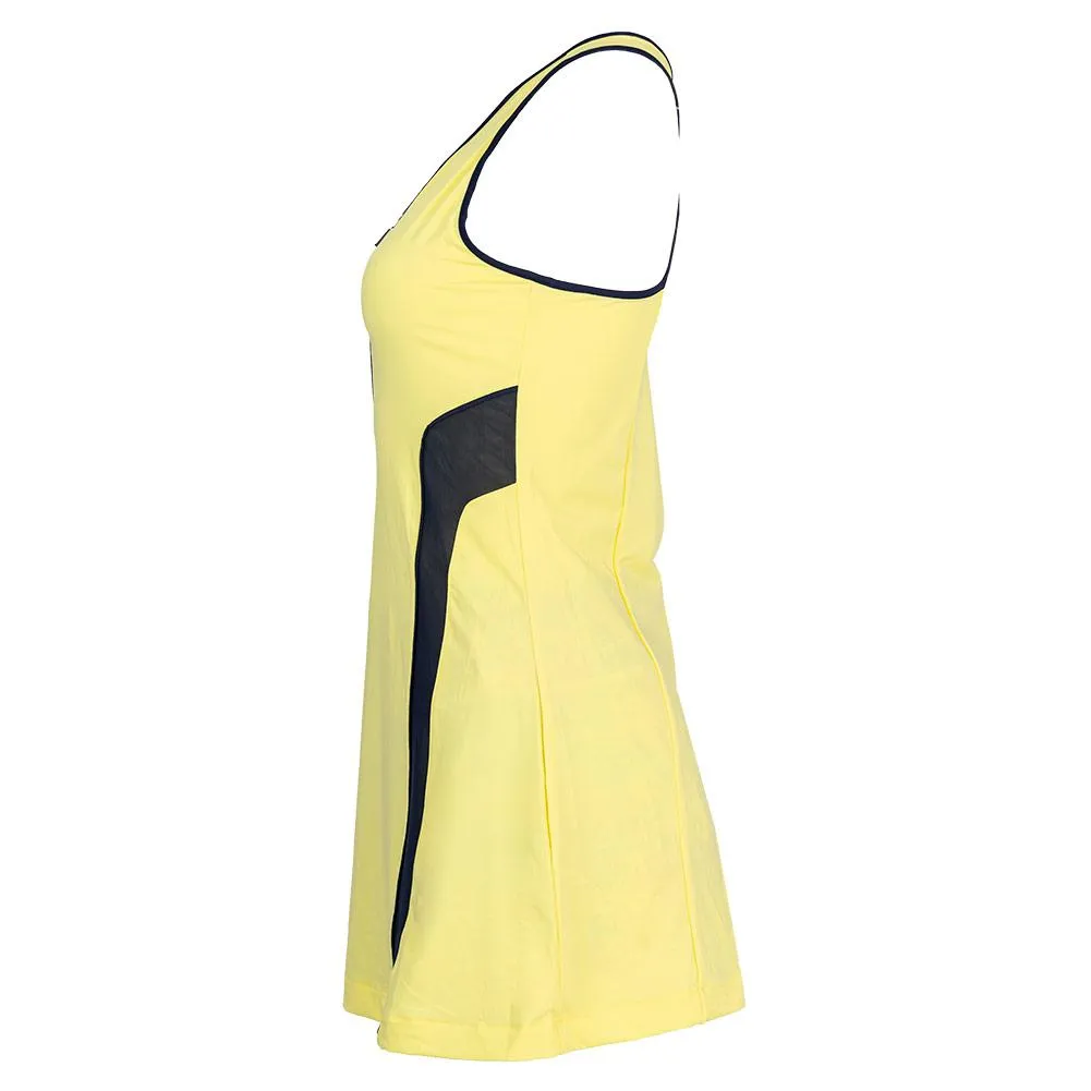 Women's Alley Sold Tennis Dress Yellow