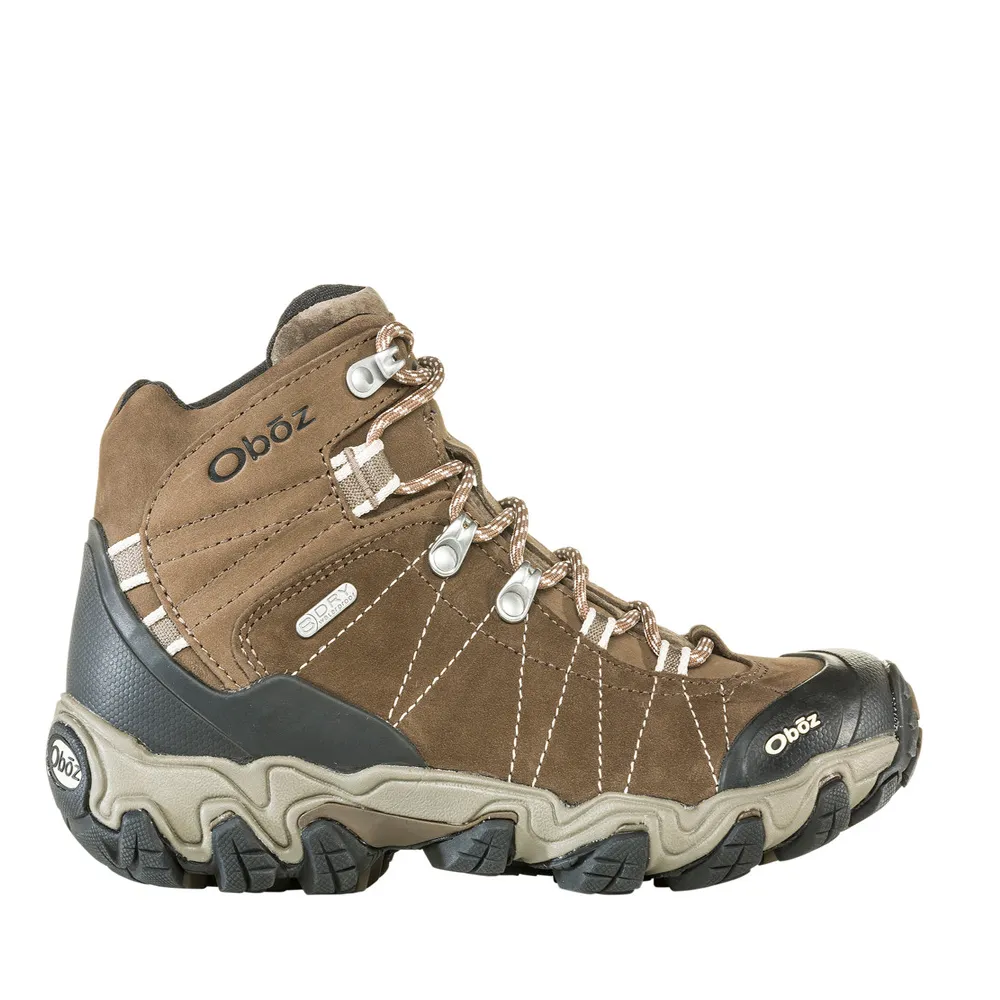 Women's Oboz Bridger Mid Waterproof Color: Walnut