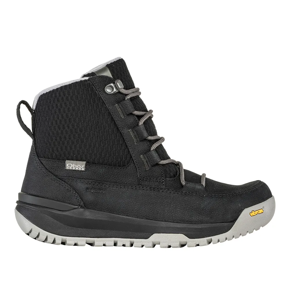 Women's Oboz Jourdain Mid Insulated Waterproof Color: Black Sea