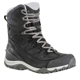 Women's Oboz Ousel Mid Insulated Waterproof Color: Black Sea